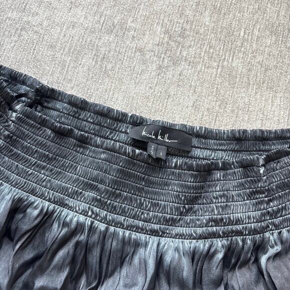 Nicole Miller Silk Blend Grey Romper - Picture 2 of 3